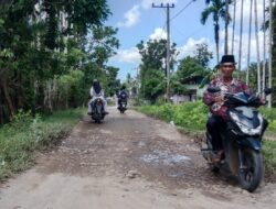 Belum Tersentuh Aspal, Jalan Kabupaten di Pilubang Bawan Jadi Kubangan Saat Hujan