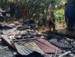 Dua Rumah Kosong Terbakar di Sungai Cubadak Baso, Kerugian Capai Puluhan Juta Rupiah