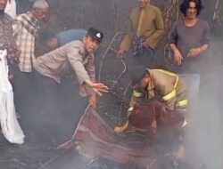 Tragedi di Hari Idul Adha di Agam, Petani Lansia Tewas Terjebak Kebakaran