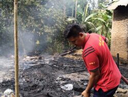 Diduga Alami Gangguan Mental, Seorang Anak Bakar Rumah Sendiri di Agam