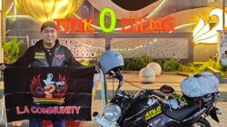 Joni Putra Dt Bintaro Nan Hitam Kibarkan Pataka LA Community di Titik Nol Dieng