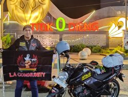 Joni Putra Dt Bintaro Nan Hitam Kibarkan Pataka LA Community di Titik Nol Dieng