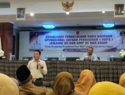 Sosialisasi Pengelolaan Dana BOSP Jenjang SD dan SMP se-Kabupaten Agam Gelombang II: Wujudkan Transparansi dan Akuntabilitas
