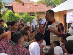 Gotong Royong di Tengah Bencana, PDI Perjuangan Agam Kawal Pendidikan Anak Korban Banjir