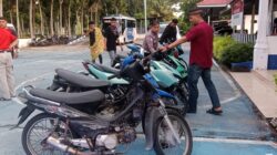 Patroli Subuh Ramadan, Polres Agam Tertibkan 8 Motor Knalpot Racing Tanpa Plat