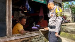 Bhabinkamtibmas Sambangi Warga Parik Panjang Matur, Ingatkan Bahaya Narkoba dan Kejahatan 3C