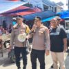 Polsek Tanjung Mutiara Turun ke Pasar Tiku, Pengunjung Diingatkan Waspada Curanmor dan Pencopetan