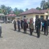 Polsek Palembayan Latih PBB Saka Bhayangkara Jelang HUT Kemerdekaan RI