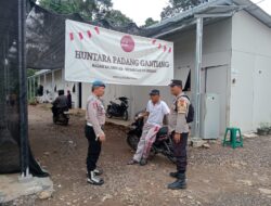 Polsek Palembayan Bangun Kedekatan dengan Warga Huntara Lewat Patroli Dialogis