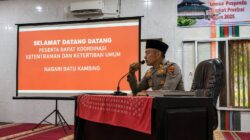 Kapolsek Ampek Nagari Tegaskan Komitmen Bersama Tertibkan Orgen Tunggal Sesuai Adat dan Aturan