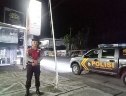 Polsek Tanjung Mutiara Intensifkan Patroli Malam di Objek Vital, SPBU hingga Bank Jadi Sasaran Monitoring