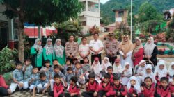 Kapolsek Tanjung Raya “Goes To School” di SDN 23 Koto Baru, Sosialisasikan Bahaya Narkoba dan Bullying