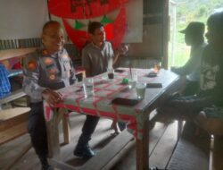 Polsek Matur Intens Sambangi Warga, Kapolsek Ajak Masyarakat Bersama Jaga Kamtibmas