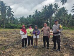 Polsek Tanjung Mutiara Siapkan Lahan 1 Hektare untuk Tanam Jagung, Dukung Program Ketahanan Pangan