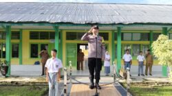Bhabinkamtibmas Jadi Pembina Upacara di SMKN 1 Tanjung Raya, Siswa Diajak Jauhi Narkoba dan Kenakalan Remaja