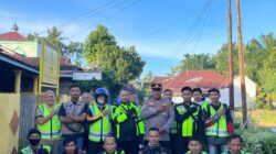 Kasat Binmas Polres Agam Lepas Keberangkatan Senkom Agam ke Ajang Silaturahmi Se-Sumbar