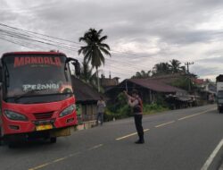 Polsek Tanjung Mutiara Gelar CW Pagi di Simpang Durian Kapeh