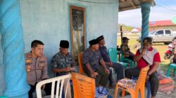 Kapolsek Tanjung Mutiara Takziah ke Rumah Duka Almarhum Mamat di Tiku Selatan