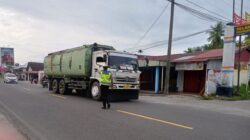 Polsek Tanjung Mutiara Atur Arus Lalu Lintas di Simpang Pasir Tiku, Antisipasi Kemacetan Pagi Hari