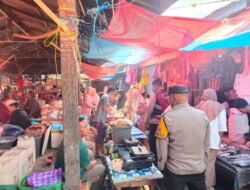 Polsek Palembayan Intensifkan Patroli Pasar Tradisional, Warga Merasa Aman