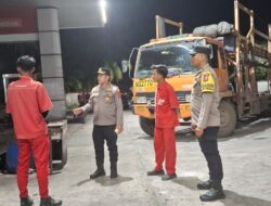 Polsek Tanjung Mutiara Intensif Patroli di SPBU Tiku, Awasi Penyalahgunaan Solar Subsidi