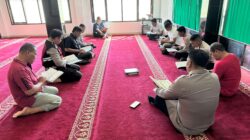 Personel Polres Agam Gelar Tadarus hingga Patroli Pasar Jelang Idul Adha