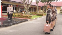 Haru di Polres Binjai, Kapolres Lepas 7 Personel Purnabakti: Pengabdian Tak Pernah Berakhir