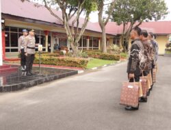 Haru di Polres Binjai, Kapolres Lepas 7 Personel Purnabakti: Pengabdian Tak Pernah Berakhir