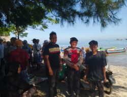 Polsek Tanjung Mutiara Sisir Kawasan Wisata Muaro Mati, Pengunjung Diminta Tak Mandi di Pantai