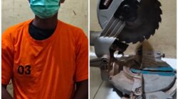 Gasak Mesin Potong dan Puluhan Aluminium, Dua Pelaku Dibekuk Polsek Binjai Timur