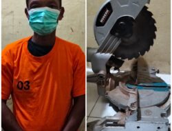 Gasak Mesin Potong dan Puluhan Aluminium, Dua Pelaku Dibekuk Polsek Binjai Timur