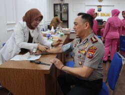Sambut Hari Bhayangkara ke-80, Polres Binjai Donorkan 126 Kantong Darah untuk PMI