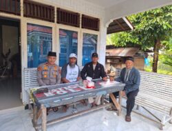 Kapolsek Ampek Nagari Rangkul Ninik Mamak Sitalang, Perkuat Sinergi Jaga Keamanan Nagari