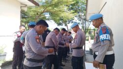 Propam Polres Agam Sidak Disiplin Personel di Polsek Tanjung Mutiara, Satu Anggota Ditegur