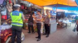 Cegah Curas dan Curanmor, Kapolsek Tanjung Mutiara Turun Langsung Beri Imbauan di Pasar Tiku