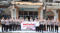 Sambut Hari Bhayangkara ke-80, Polres Agam Gelar Bakti Religi di Masjid Syuhada