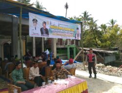 Polisi Kawal Tradisi Mangaji Tamaik Syukuran Nagari di Tanjung Raya, Warga Berlangsung Khidmat
