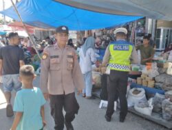 Pasar Tiku Jadi Fokus Patroli, Polsek Tanjung Mutiara Pastikan Aktivitas Warga Aman dan Lancar