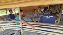 Kapolsek Lubuk Basung Ngopi Bareng Pengepul Batu, Bahas Kamtibmas hingga Pelayanan Masyarakat