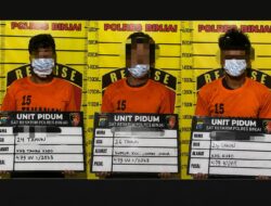Kurang dari 24 Jam, Polres Binjai Ringkus 3 Pelaku Begal Bermodus Pepet Mobil