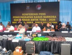 Polrestabes Medan Musnahkan Barang Bukti Narkoba Senilai Rp259 Miliar, Ungkap 997 Kasus dalam 244 Hari