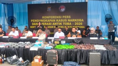 Polrestabes Medan Musnahkan Barang Bukti Narkoba Senilai Rp259 Miliar, Ungkap 997 Kasus dalam 244 Hari