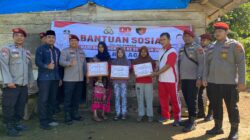 Hari Bhayangkara ke-80, Satreskrim Polres Agam Bagikan 100 Paket Sembako untuk Warga Kurang Mampu dan Korban Bencana