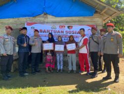 Hari Bhayangkara ke-80, Satreskrim Polres Agam Bagikan 100 Paket Sembako untuk Warga Kurang Mampu dan Korban Bencana
