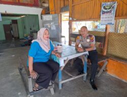 Awali Hari dengan Ngopi Bareng Warga, Kapolsek Ampek Nagari Serap Aspirasi di Warung Sarapan