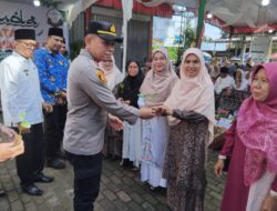 Sambut Tahun Baru Islam, Kapolsek Lubuk Basung Hadiri Pawai Ta’aruf dan Khatam Al-Qur’an 89 Santri