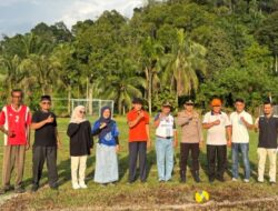 Kapolsek Ampek Nagari Hadiri Liga Ceker Basco FC Cup I, Ajak Pemuda Junjung Sportivitas