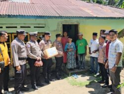 Polsek Tanjung Mutiara Salurkan Sembako untuk Warga Lansia, Wujud Kepedulian Polri kepada Masyarakat
