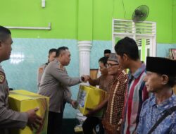 Kapolres Binjai Berbagi Tali Asih dengan Anak Yatim dan Warga Kurang Mampu di Hari Bhayangkara ke-80