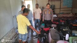 Kapolsek Lubuk Basung IPTU YULI DEKRI, S.H., M.H. melaksanakan kegiatan sambang dan silaturahmi dengan Pengusaha Rental Motor Listrik di Gor Rang Agam Nagari Lubuk Basung.